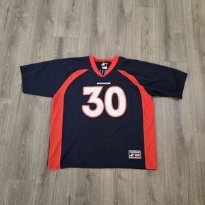 Vintage Logo Athletic Denver Broncos Terrell Davis Jersey Mens 2XL